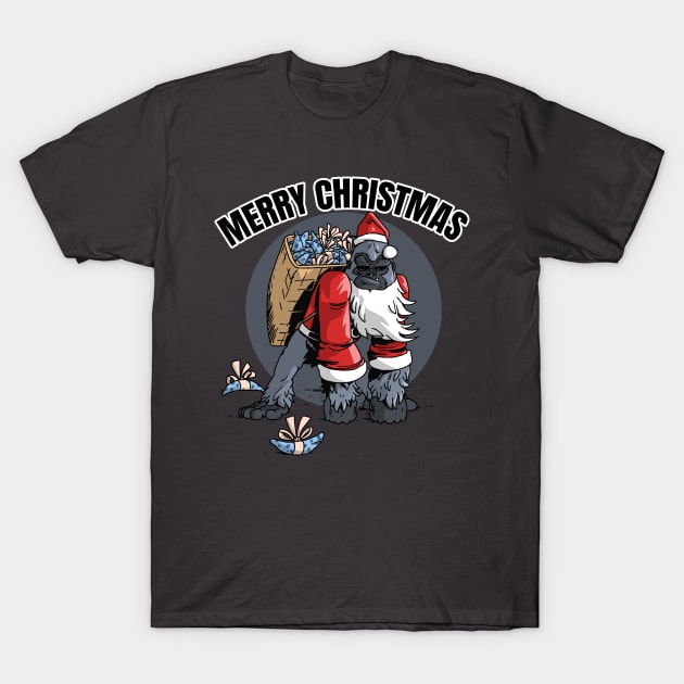 The Christmas gorilla T-Shirt by TomiAx